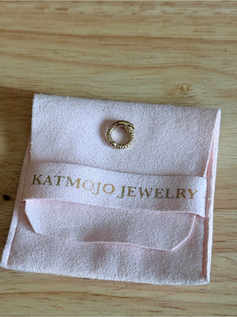 KatMojo Ouroboros Snake Connector - Gold - Picture 3 of 5